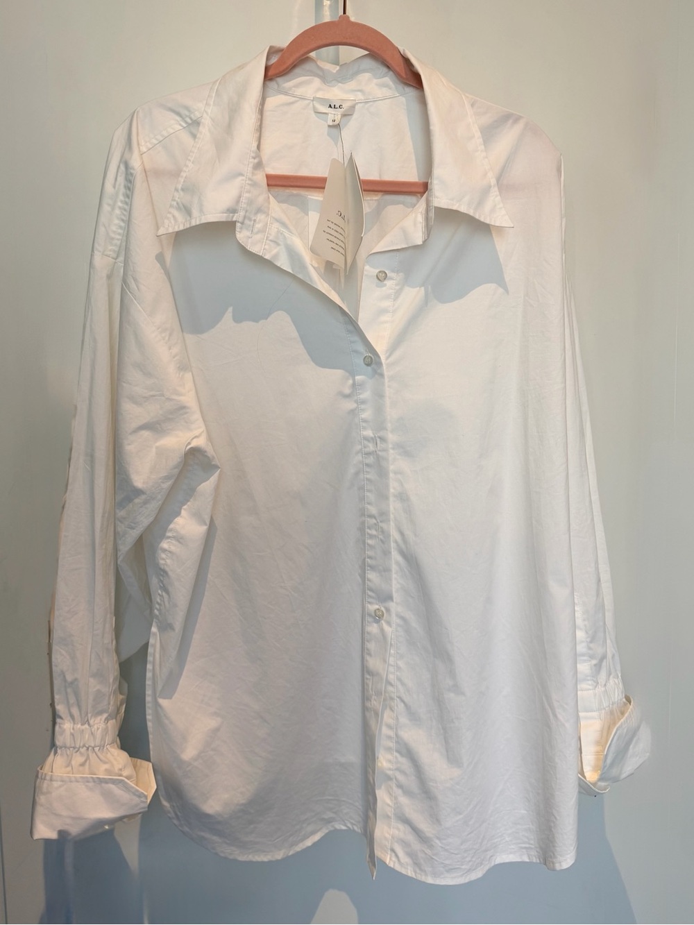 A.L.C.Monica Poplin Button Down